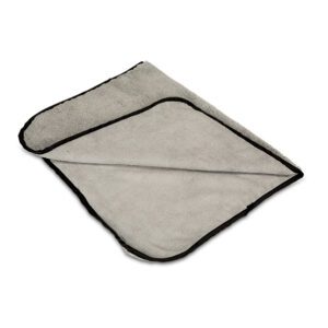 Ultra Plush Microfibre Cloth 40x60cm 380GSM Grey