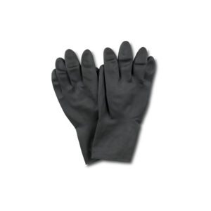 Black Heavy Duty Rubber Gloves